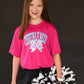 Cheerleader Bow Dri Fit Tee