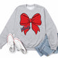 Patriots Red Bow Tee/Sweatshirt