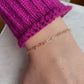 Gold Heart Chain Bracelet