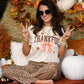 Thankful Leaves Bow Tee