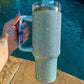 Solid Rhinestone Tumblers