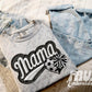 FAUX Varsity Mama Sweatshirt