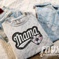 FAUX Varsity Mama Sweatshirt