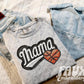 FAUX Varsity Mama Sweatshirt