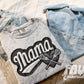 FAUX Varsity Mama Sweatshirt