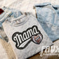 FAUX Varsity Mama Sweatshirt