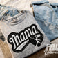FAUX Varsity Mama Sweatshirt