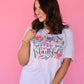 All My Life You Have Been Faithful Floral Tee