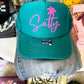Salty Trucker Hat - PUFF print