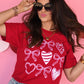 RTS Bows & Hearts Tee