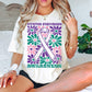 Groovy Floral Awareness Tee