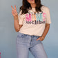 Tired Moms Club Checkered Tee