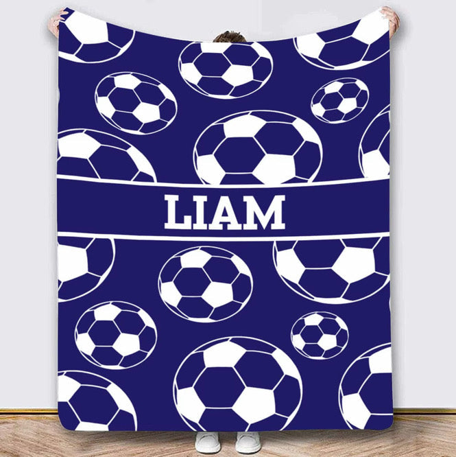 Custom Name Sport Blanket *CIJ SPECIAL*