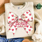 LOVED John 3:16 bow tee & sweatshirt