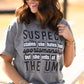 Suspect Claims She Hates Bad Sportsmanship Tee