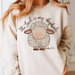 The lord is my Shepard leopard tee & sweatshirt