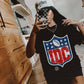 IDC black tee or sweatshirt