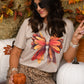 Feather Bow Tee