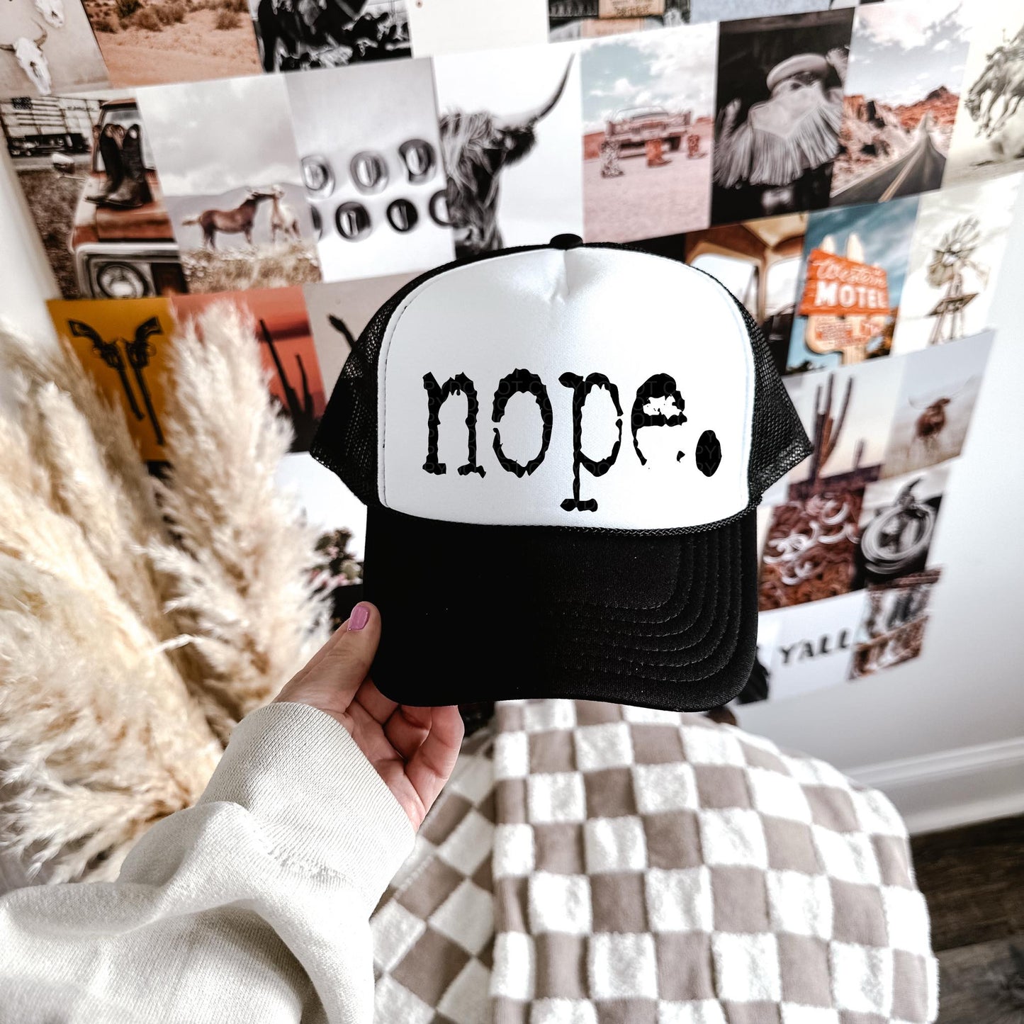 Nope Trucker Hat