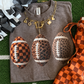 Faux Yarn Footballs Tee