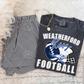 Custom football tee- Multiple Styles