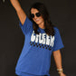 Cheer Checkered Pick Your Color Tee