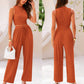 Ribbed Knit cropped tank + drawstring set - Week of 7.7