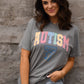 Autism Checkered Mama Tee