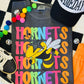 Hornets Neon Mascot Tee