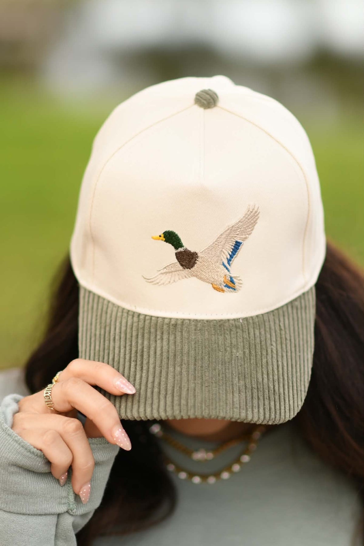 RTS Mallard Duck Corduroy Hat