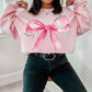 FLASH DEAL / HAPPY VALENTINES DAY BOW / ONLY LIGHT LINK AVAILABLE