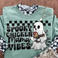 Spooky chicken mama vibes Tee or Sweatshirt