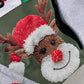 Reindeer faux yawn tee or sweatshirt