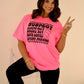 Suspect Claims She’s Broke Tee
