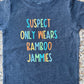 Boys Suspect Only Wears Bamboo Jammies Tee