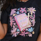 Just A Girl Who Loves Jesus Floral Tee