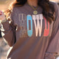 Howdy Gold Shimmer Tee/Long Sleeve