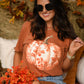 Orange Chinoiserie Pumpkin Tee