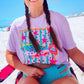 Colorful Coastal Fish Graphic Tee | Bright Beach Boutique Shirt | Summer Lake Day Graphic Tee | Fun Southern Fish T-Shirt