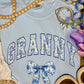Floral Granny Bow Tee