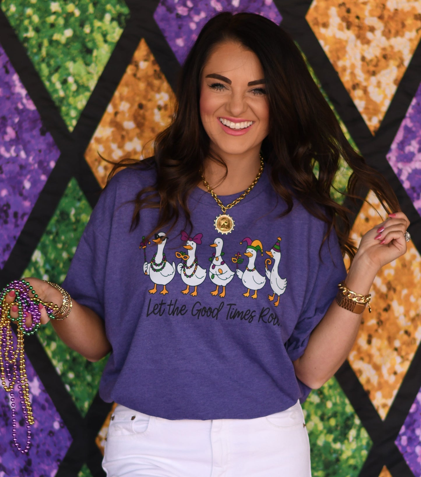 Let The Good Times Roll Geese Tee