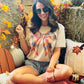 Plaid Bow Tee