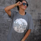 Custom Faux Glitter Volleyball Tee