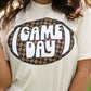 Game Day Checkered Football Tee