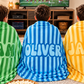 Custom Name Stripe Blanket *PRE ORDER*