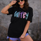 Wifey Checkered Tee