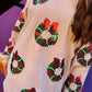 RTS Sequin Wreath Corded Crew