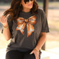 Football Bow Tee