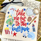 Take Me Out To The Ballgame Collage -  Multiple Styles