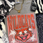Custom Polka Dot Stripes Mascot Tee